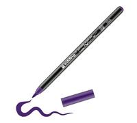 edding 4200 Feutre pointe pinceau pour porcelaine - violet - 1 stylo - pointe pinceau 1-4 mm - pour peindre et décorer la céramique, porcelaine - va au lave-vaisselle, encre opaque, séchage rapide