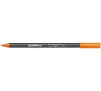 edding 4200 porcelain brush pen orange