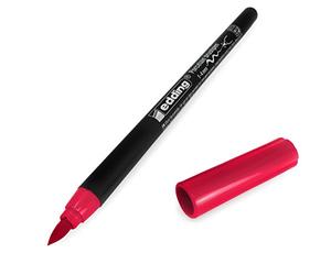Edding 4200 Porcelaine Brosse Pointe de stylet - 1-4 mm - Unique - Rouge Carmin # 19