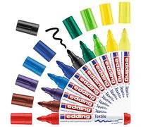 edding Marqueurs pour textile 10 pcs Multicolore 4500 Multicolore G