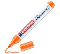 Edding 4500 Marqueur pour textiles - orange - 1 stylo - pointe ronde de 2-3 mm - feutre textile lavable en machine (60 °C) pour décorer le tissu - marqueur textile
