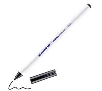 edding Feutre pour textiles 4600 – noir, pointe ronde 1 mm, lavable 60 °C, 1 stylo
