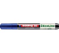 Marqueur peinture Edding Ecoline E50 pointe ogive 2 à 4 mm - Bleu