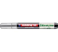 Edding 50 EcoLine 4-50-054 Marqueur peinture argent 2 mm, 3 mm