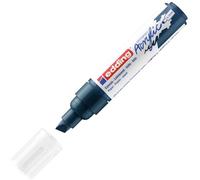 Edding 5000 Marqueur acrylique large - bleu nuit - 1 feutre acrylique imperméable - pointe biseautée 5-10 mm - peinture acrylique pour peindre sur la toile, le papier kraft, le bois et la pierre