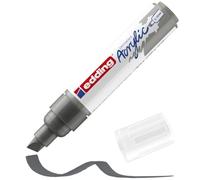 Edding 5000 Marqueur acrylique large - gris - 1 feutre acrylique imperméable - pointe biseautée large 5-10 mm - peinture acrylique pour peindre sur la toile, le papier kraft, le bois et la pierre