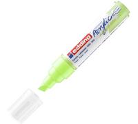 Edding 5000 Marqueur acrylique large - vert pastel - 1 feutre acrylique imperméable - pointe biseautée 5-10 mm - peinture acrylique pour peindre sur la toile, le papier kraft, le bois et la pierre