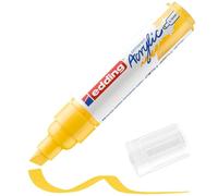 edding 5000 Wide acrylic marker - yellow - 1 waterproof acrylic marker - wide chisel tip 5-10 mm