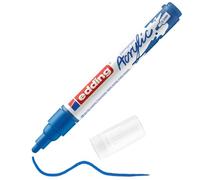 edding Marqueur acrylique E-5100, pointe ronde 2-3 mm, imperméable, bleu