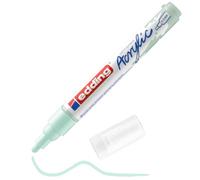 Edding 5100 Marqueur acrylique moyen - menthe - 1 feutre acrylique imperméable - pointe ronde moyenne 2-3 mm - peinture acrylique pour peindre sur la toile, le papier kraft, le bois et la pierre