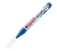 edding Marqueur acrylique 5100 Medium - Bleu nuit - Pointe ronde 2-3 mm - Étanche