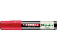 Edding 52 EcoLine 4-52-002 Marqueur peinture rouge 4 mm, 15 mm