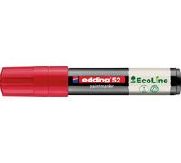 Edding 52 EcoLine 4-52-002 Marqueur peinture rouge 4 mm, 15 mm