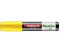 Edding 52 EcoLine 4-52-005 Marqueur peinture jaune 4 mm, 15 mm