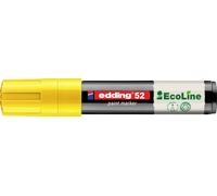 Edding 52 EcoLine 4-52-005 Marqueur peinture jaune 4 mm, 15 mm