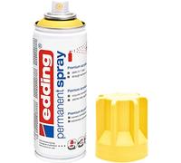 edding Peinture acrylique en aérosol 5200 – jaune trafic mat permanent – 200 ml