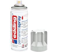 edding 5200 spray permanent - bleu clair - 200 ml - peinture acrylique pour peindre ou décorer verre, métal, bois, céramique, plastique, toile - peinture acrylique en aérosol