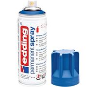 edding Premium 5200 - Peinture en spray - peinture acrylique - bleu gentiane - opaque - mat - 200 ml Bleu G