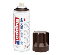 edding 5200 spray permanent - chocolat mat - 200 ml - peinture acrylique pour peindre ou décorer verre, métal, bois, céramique, plastique, toile - peinture acrylique en aérosol