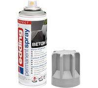 edding 5200 Spray permanent - Effet béton - 200 ml - Vernis acrylique pour peindre et décorer le verre, le métal, le bois, la céramique, le plastique, la toile - Spray de peinture, spray acrylique,