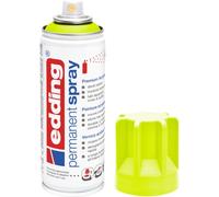 edding Peinture acrylique en aérosol 5200 Spray permanent – Jaune fluorescent mat 200 ml
