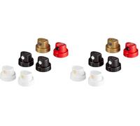 Edding 5200 spray permanent kit de buses de pulvérisation - 6 buses interchangeables dans 4 largeurs de pulvérisation différentes, du trait fin (1 cm) aux grandes surfaces (14 cm) (Lot de 2)
