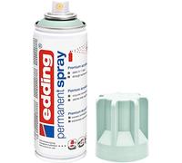 edding 5200 spray permanent - menthe douce mat - 200 ml - peinture acrylique pour peindre ou décorer verre, métal, bois, céramique, plastique, toile - peinture acrylique en aérosol