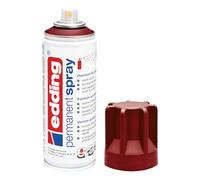 Edding 5200 spray permanent - pourpre mat - 200 ml - peinture acrylique pour peindre ou décorer verre, métal, bois, céramique, plastique, toile - peinture acrylique en aérosol