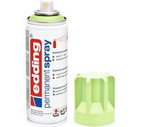 edding 5200 spray permanent - vert pastel mat - 200 ml - peinture acrylique pour peindre ou décorer verre, métal, bois, céramique, plastique, toile - peinture acrylique en aérosol