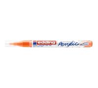 EDDING 5300 Marqueur acrylique fin Orange fluo - Pointe 1-2 mm résistant eau & UV