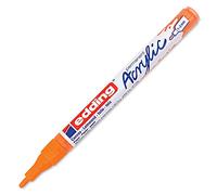 Marqueur acrylique fin edding 5300 - EDDING - Orange fluo - Pointe fine - Résistant à l'eau et aux UV