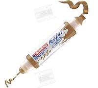 edding 5400 Marqueur acrylique 3D double pointe - or - 1 tube de peinture acrylique - double pointe 2-3,5-10 mm