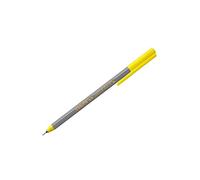 Edding 55 Feutre fin - Jaune - 1 stylo - Pointe 0,3 mm - Feutre de couleur pour écrire, dessiner, souligner, illustrer - pour enfants et adultes, pour l'école et le bureau à domicile ou en entreprise