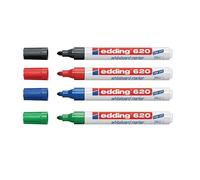 Edding 620 Whiteboard Pack 4004764919055 Lot Marqueur Tableau Blanc Feutre Marker Bureau Effacable Erase Scolaire Ardoise Comasound Kartel Csk Online