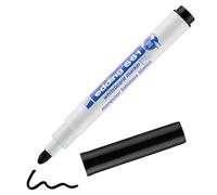 Edding 661 Marqueur pour tableaux blancs - noir - 1 stylo - pointe ronde 1-2 mm - feutre effaçable - pour tableaux blanc, magnétique, mémo - sketchnotes