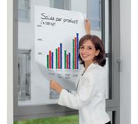 Edding 7-159100 1591 Magic-Chart Tableau Blanc Simple Paquet De 25 Feuilles