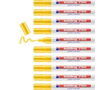 Edding 750 Bullet Tip Paint Marker Medium Yellow (Pack of 10) 750-005 05: 10 Pen