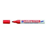 Edding 750 paint - Marqueur - permanent - rouge - encre pigmentée - 2-4 mm - pack de 10