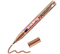 EDDING - 751 - 1 Marqueur Permanent Cuivre - Utilisable sur toutes surfaces - Pointe Fine (1-2mm)