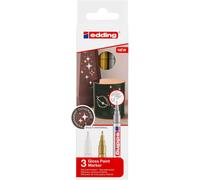 Edding -751 Gloss Paint Marker Metallic Set - 3 Pcs (702061) Toy NEUF