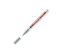 edding 751 marquer peinture - argent - 10 stylos - pointe ronde 1-2mm - pour dessin, coloriage, scrapbooking - étanche, très opaque