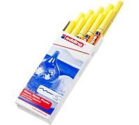 Edding 751 Marqueur De Peinture Brillant Pastel Jaune 10 Pièces 1-2mm