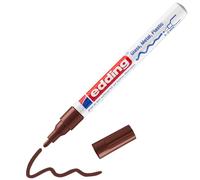 edding - marqueur peinture 751 paint marker, pointe ogive, Marron Marron G