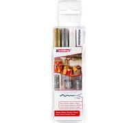edding 751 Marqueurs vernis brillants assortis (jeu de 3)