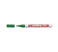 Edding 751 Paint Marqueur Permanent Vert Encre Pigmentée À Base D'eau 1-2 Mm