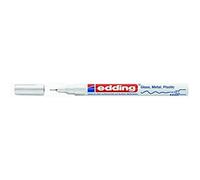edding 780 marquer peinture brillante - blanc - 10 feutres peinture brillante - pointe extra fine,8 mm - pour dessin, coloriage, scrapbooking - étanche, très opaque