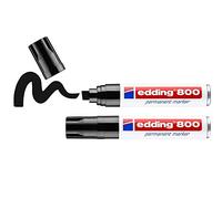 edding Marqueurs indélébiles 2 pcs Noir 800 Noir G