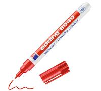 edding 8040 laundry marker - red - 1 pen - round nib 1 mm - textile marker for l