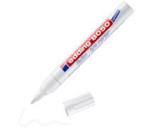 edding 8050 marcador para neumáticos - blanco - 1 rotulador - punta redonda de 2-4 mm - para marcar neumáticos y otras superficies de goma, interiores y exteriores, resistente al agua