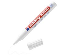 edding 8200 marqueur joints - blanc - 1 stylo - pointe ronde 2-4 mm - pour rafraîchir et éclaircir les joints encrassés - imperméable, haut pouvoir couvrant, sèche vite - pour cuisine et salle d'eau